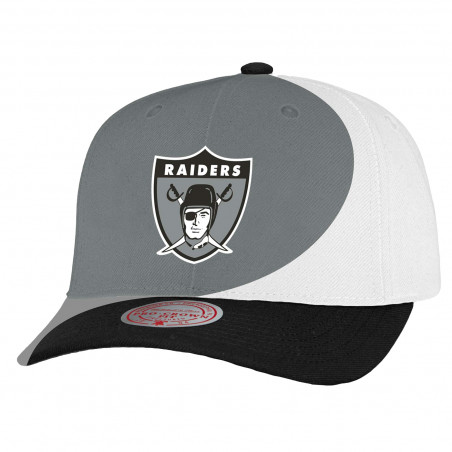 MITCHELL & NESS RAIDERS YIN YANG CURVE PRO CROWN CAP