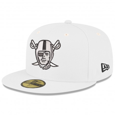 NEW ERA 59FIFTY PIRATE LOGO WHITE CAP