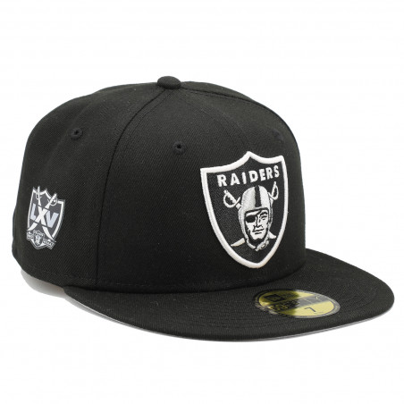 NEW ERA 59FIFTY RAIDERS 65TH SEASON CAP