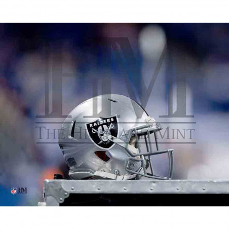 RAIDERS 极速官方赛车一分钟168记录 HELMET 8X10 PHOTO
