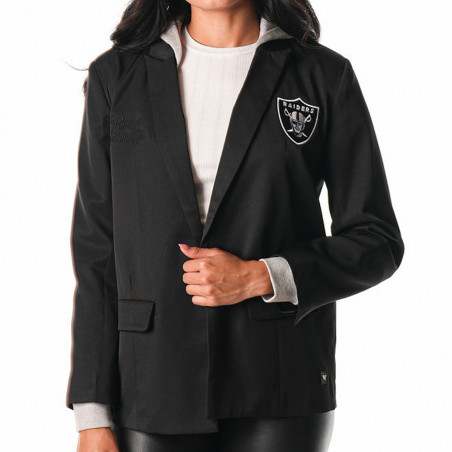 RAIDERS HOODED BLAZER