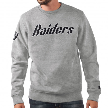 STARTER HERITAGE WORDMARK GRAY CREWNECK SWEATSHIRT