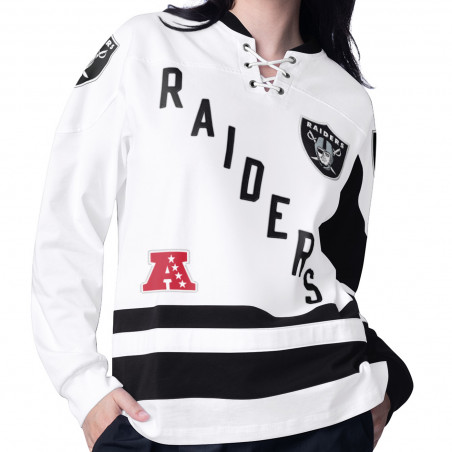 STARTER WOMENS HAT TRICK LONG SLEEVE TUNIC TOP